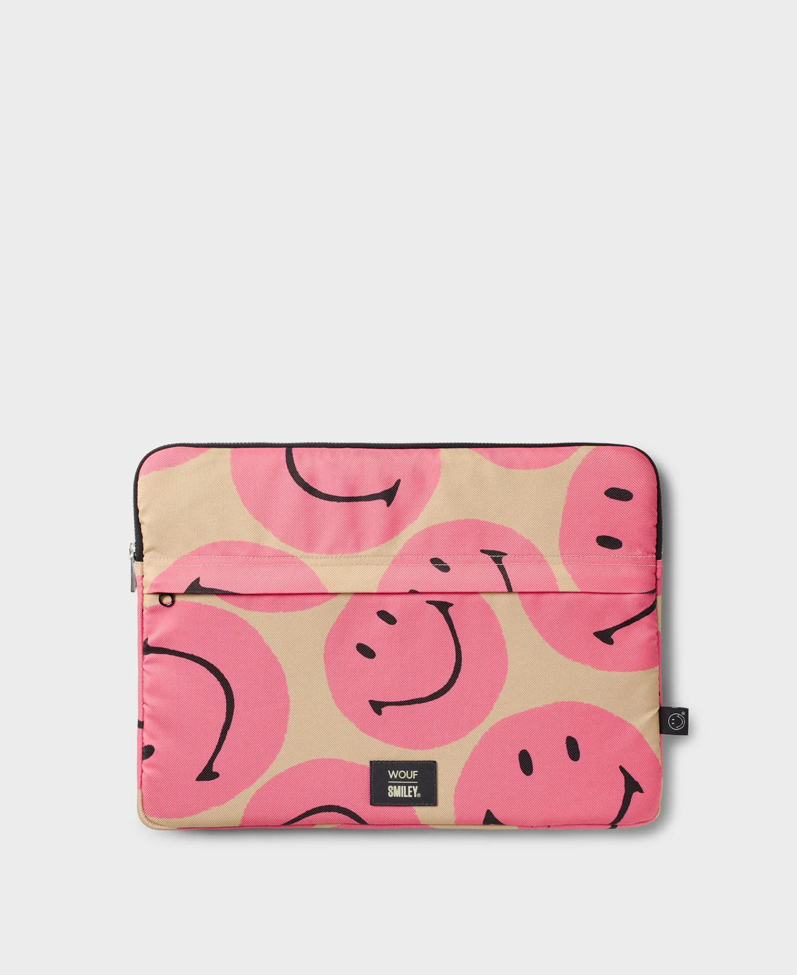Housses Pour Ordinateur Portable^WOUF Housse Pour Ordinateur Portable Smiley® Rose 15" Et 16" Smiley Rose