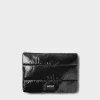 Sacs Pochette^WOUF Poche Noir Brillant