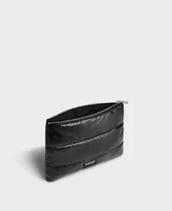 Sacs Pochette^WOUF Poche Noir Brillant