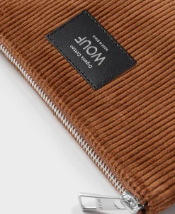 Sacs Pochette^WOUF Poche Caramel