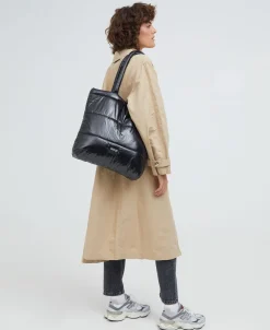 Sacs Fourre-Tout^WOUF Sac A Main Noir Brillant