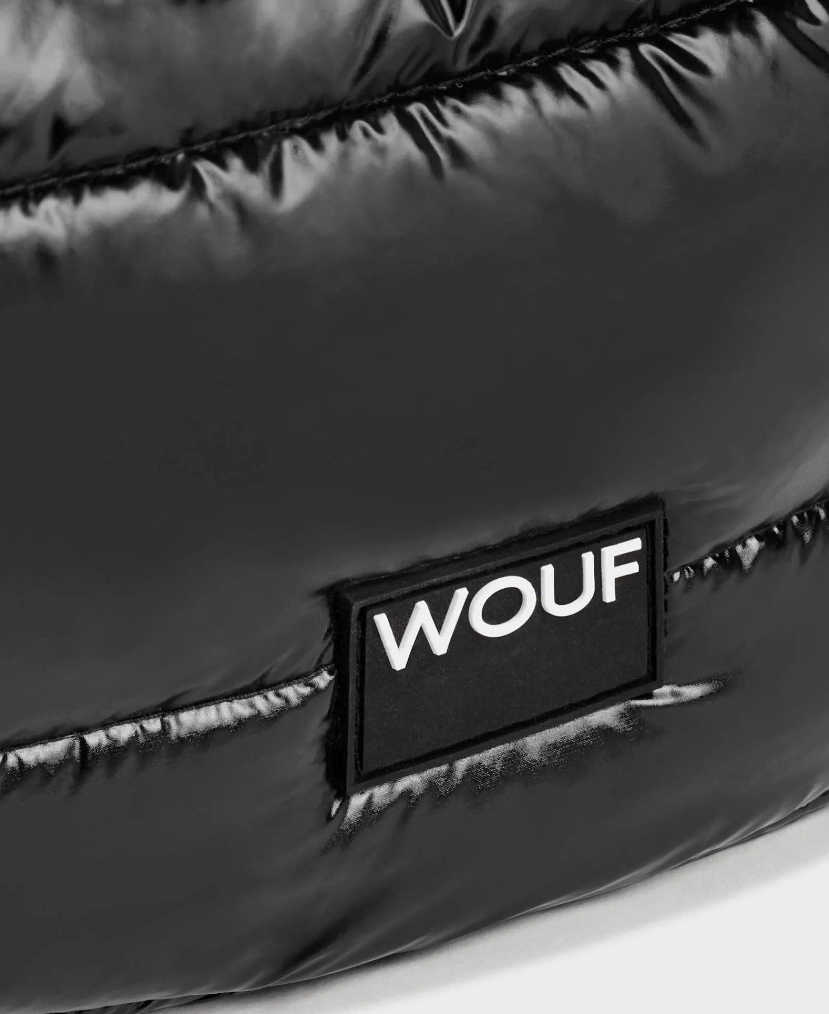 Sacs De Taille^WOUF Sac Bandoulière Noir Brillant