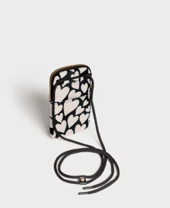 Sacs Pour Téléphone^WOUF Sac De Téléphone Amour Noir
